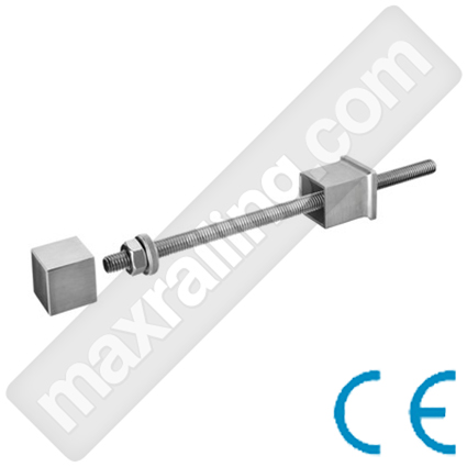 Странично захващане на профил. Неръждаема стомана AISI 304. Сатенирана.